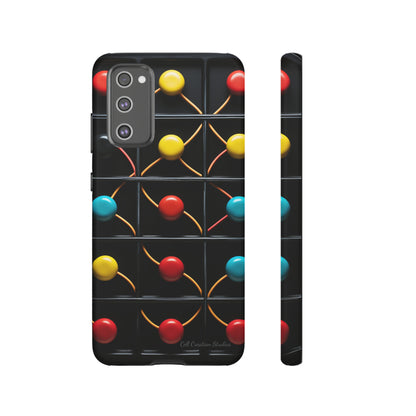 "Vibrant Spheres Fusion" -Tough Phone Cases