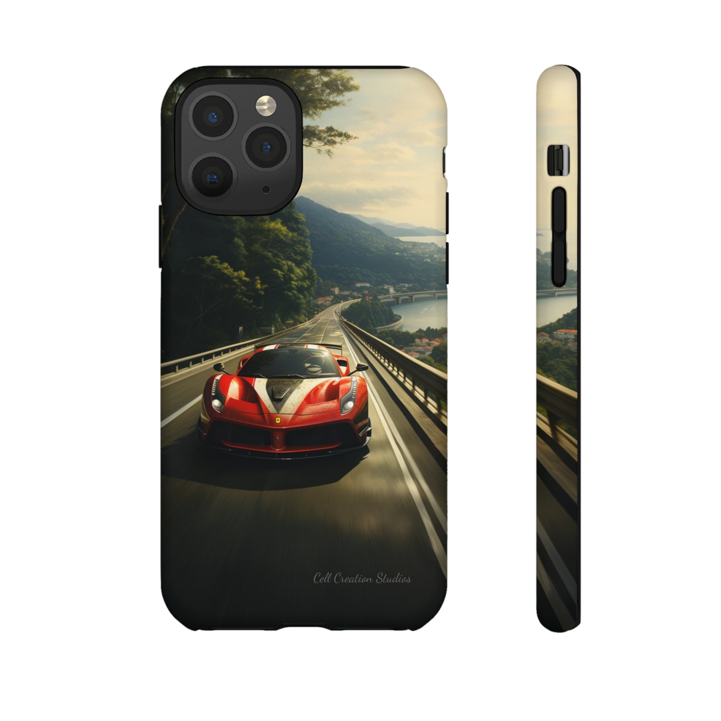 "Tropical Thrill Ferrari Edition" -Tough iPhone Cases