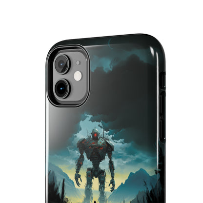 Introducing the "Rising Titan" Cell Phone Case – Witness the Astonishing Emergence of a Giant Robot! -Tough Phone Cases