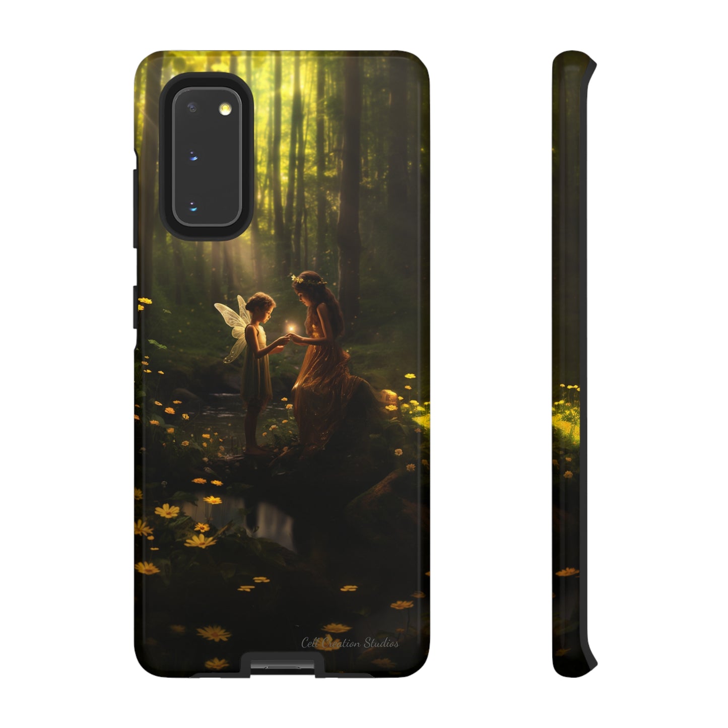 Introducing the "Forest Fairy of Kindness" Cell Phone Case – Where Magic Meets Compassion -Tough Cases