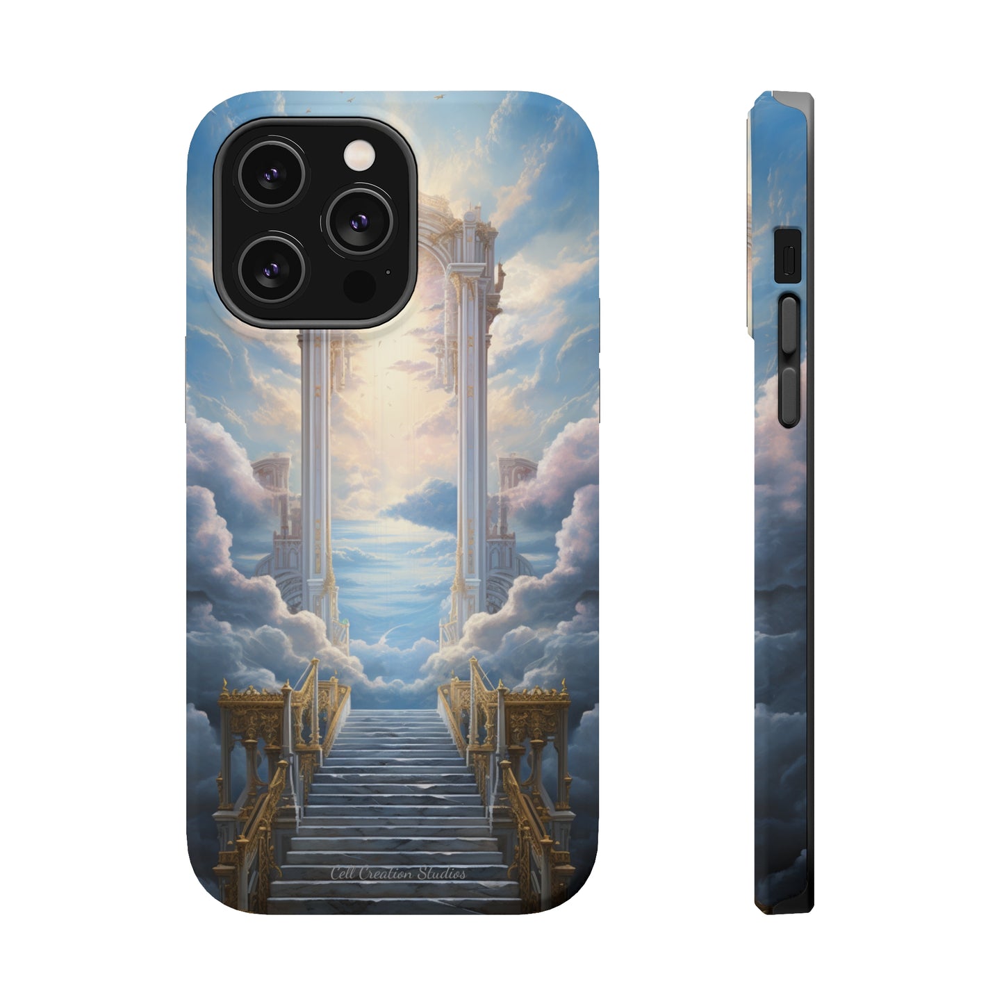 Introducing the "Celestial Gateway" Cell Phone Case – Elevate Your Device with Heavenly Splendor -MagSafe Tough Cases