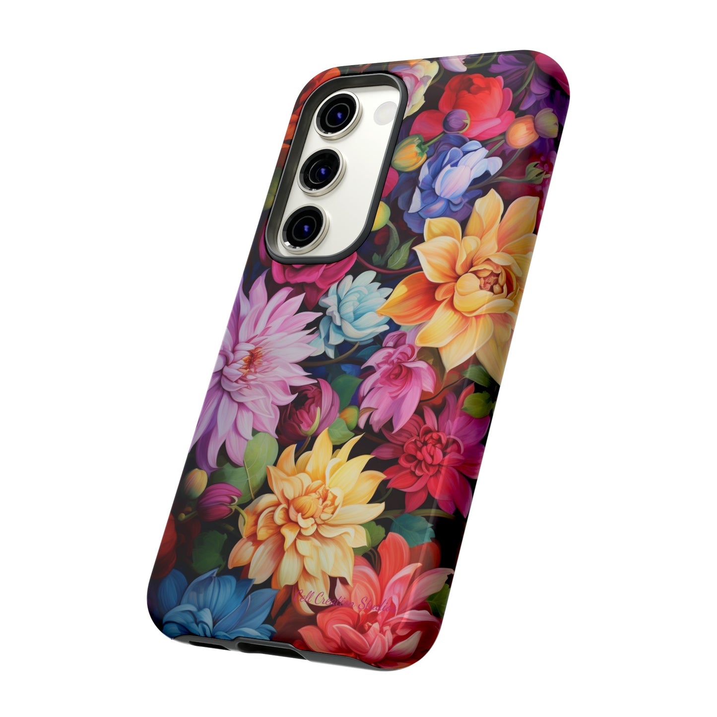 Introducing the "Blossom Beauty" Cell Phone Case – Elevate Your Style with Floral Charm -Tough Cases