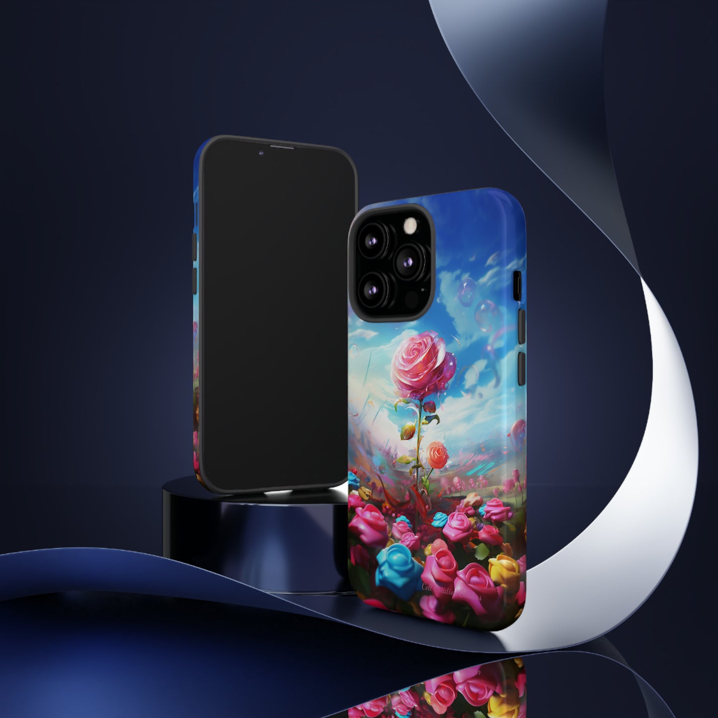 "Dreamy Blossom Elegance" -Tough iPhone Cases