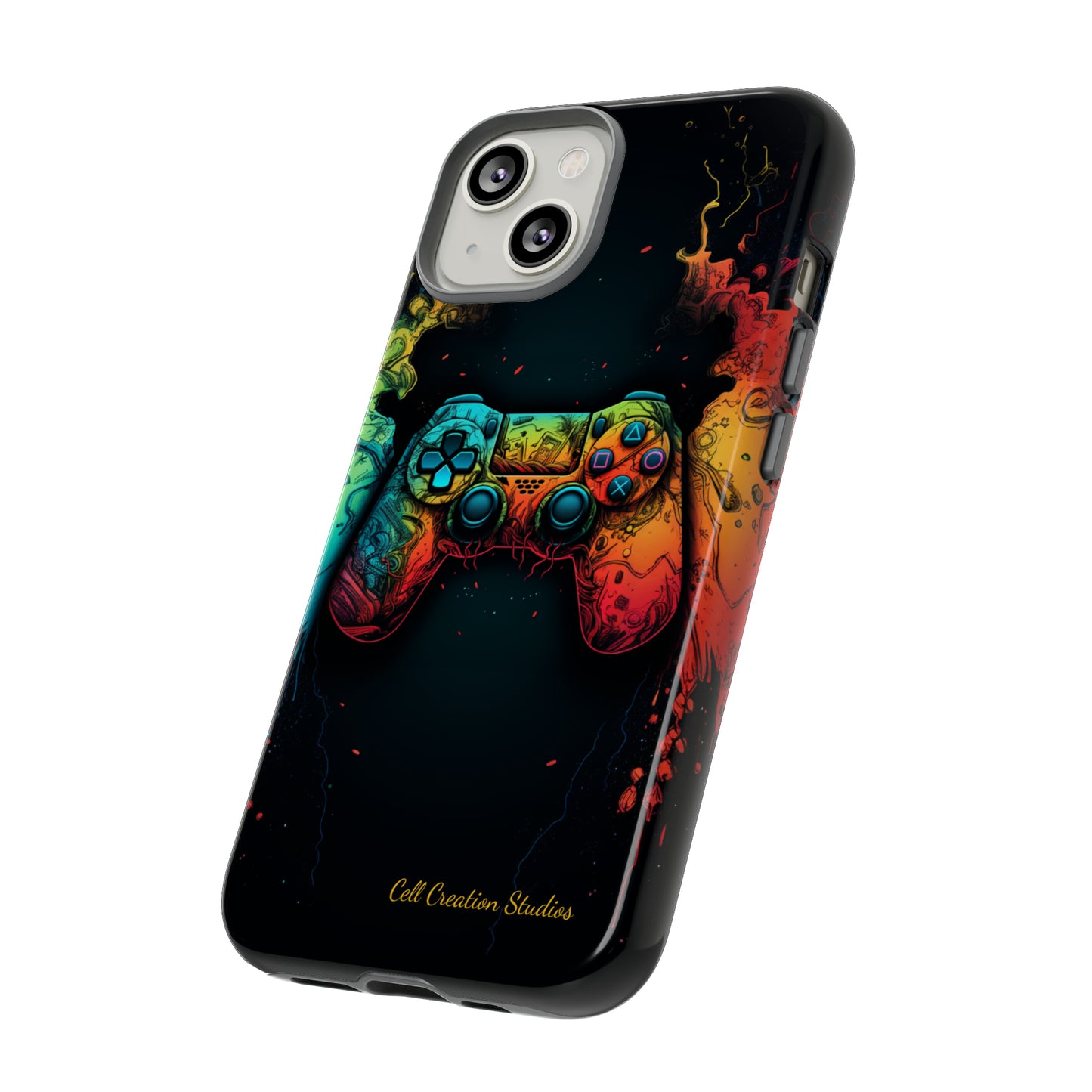 "ColorBlast Gaming" -Tough iPhone Cases