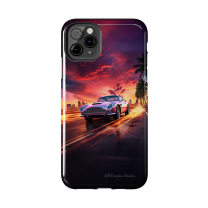 "Silver Aston Martin Racing" -Tough iPhone Cases