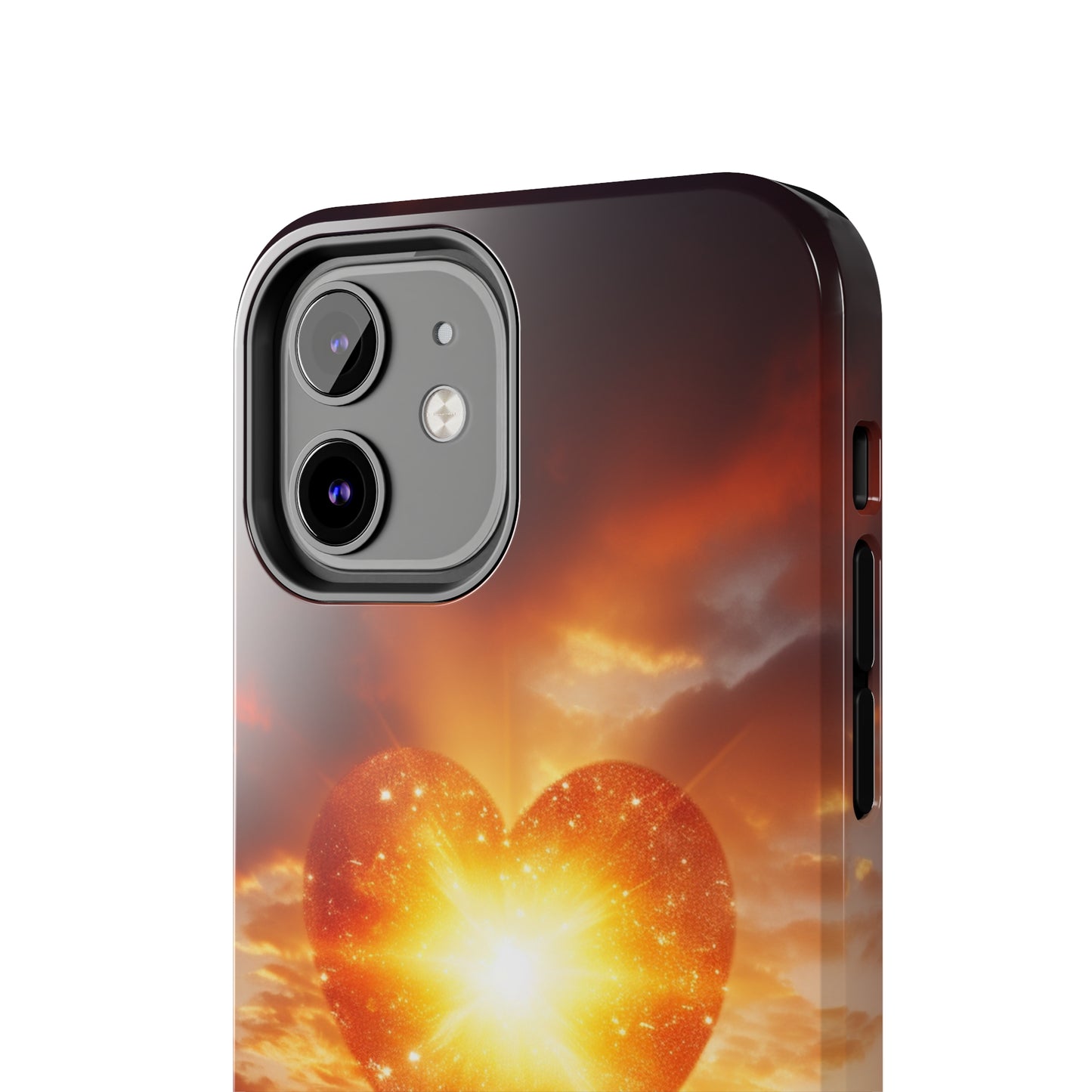 Introducing the "Sunlit Heart" Cell Phone Case – Embrace Love and Radiance -Tough Phone Cases