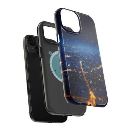 "Urban Snowfall Glow" -MagSafe Tough iPhone Cases