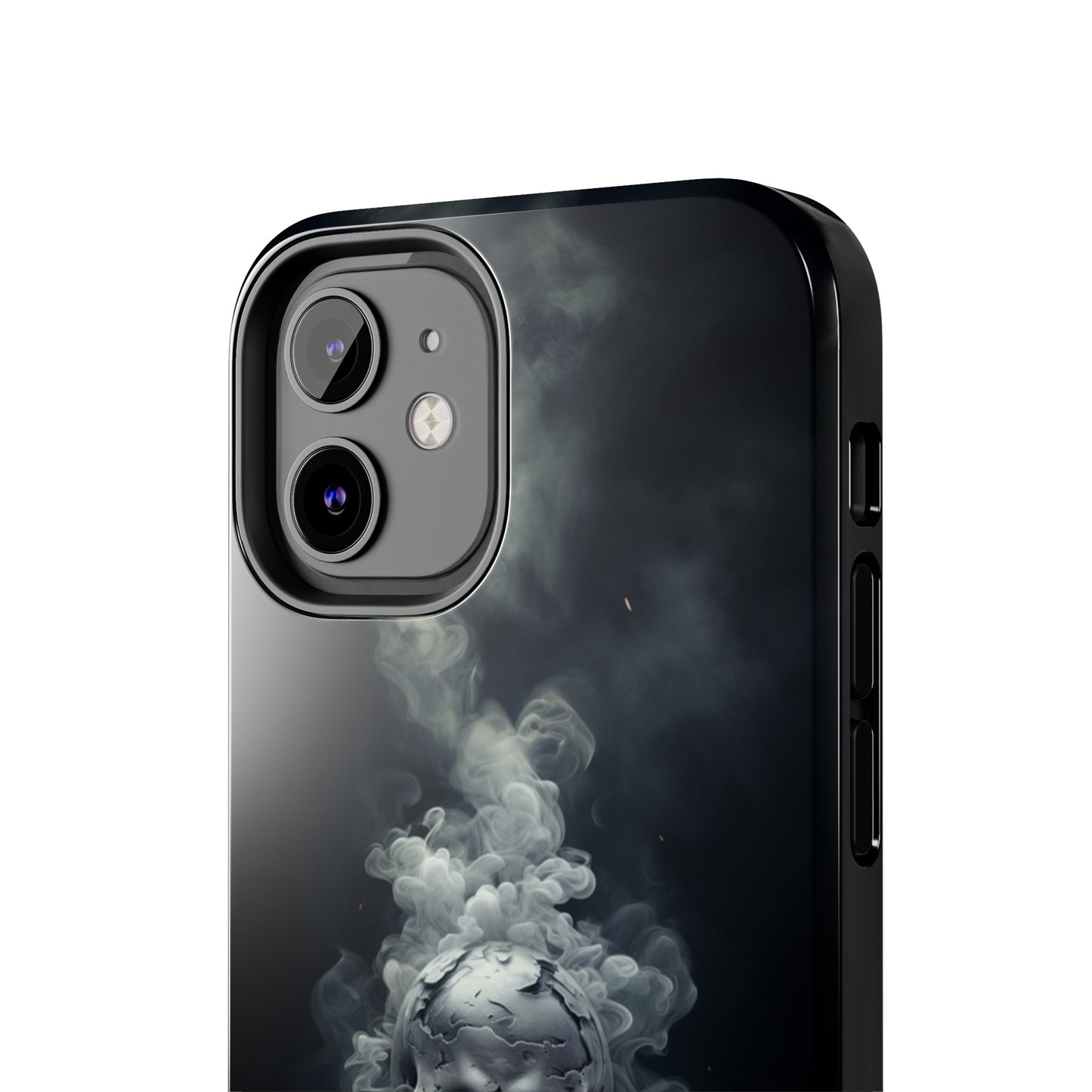 "Ethereal Skull Noir" -Tough iPhone Cases