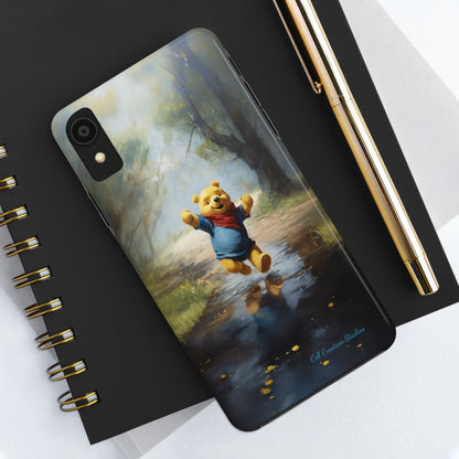 Introducing the "Winnie-The-Pooh Puddle Splash" Cell Phone Case – A Splash of Nostalgic Fun -Tough Phone Cases