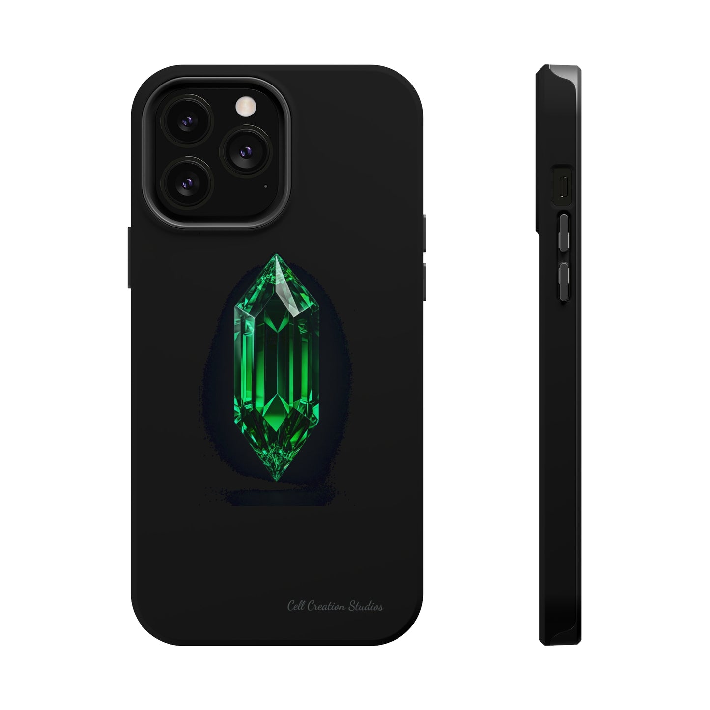 "Emerald Elegance" Phone Case -MagSafe Tough Cases