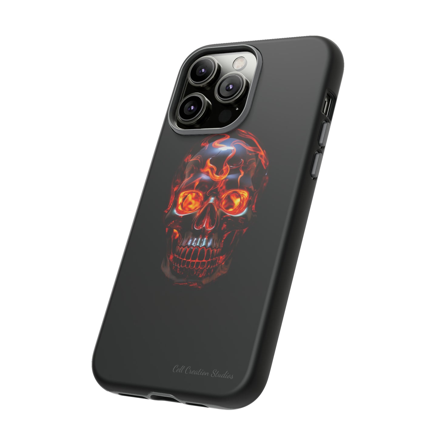 "Inferno Cranium" Phone Case -Tough Cases