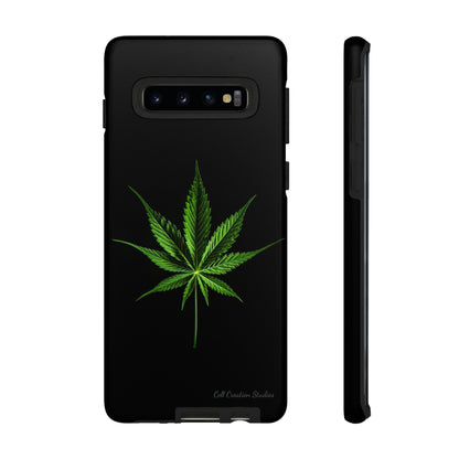 "Cannabis Chic" Marijuana Leaf Phone Case -Tough Cases