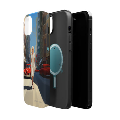 "City Stroll Glamour" Marilyn Monroe Phone Case -MagSafe Tough Cases