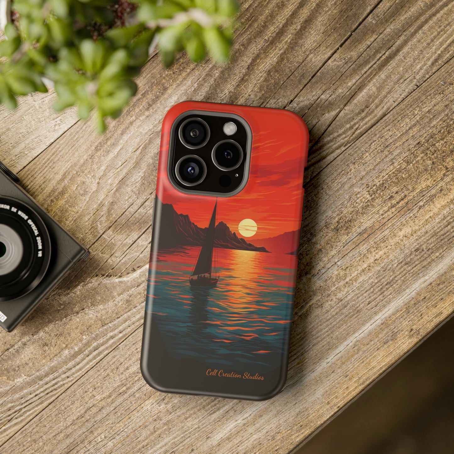 "Serenity at Sunset" -MagSafe Tough iPhone Cases