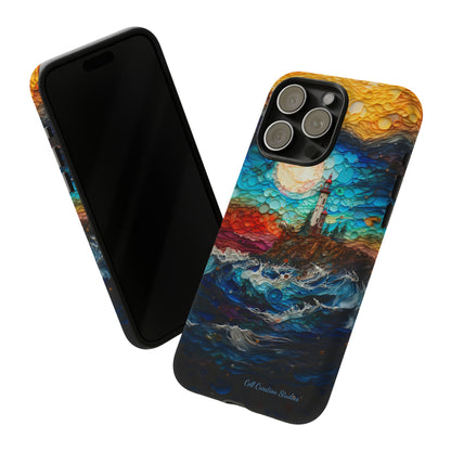 "Coastal Canvas Guardian" -Tough iPhone Cases