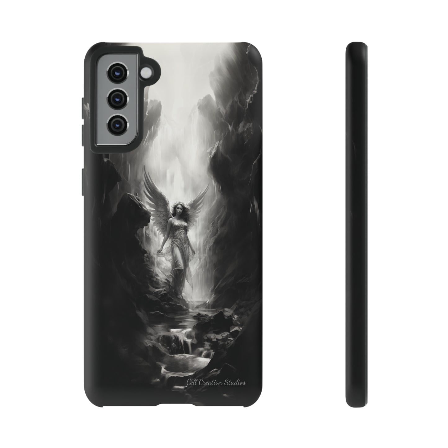 "Seraphic Streams" Angelic Ravine Phone Case -Tough Cases