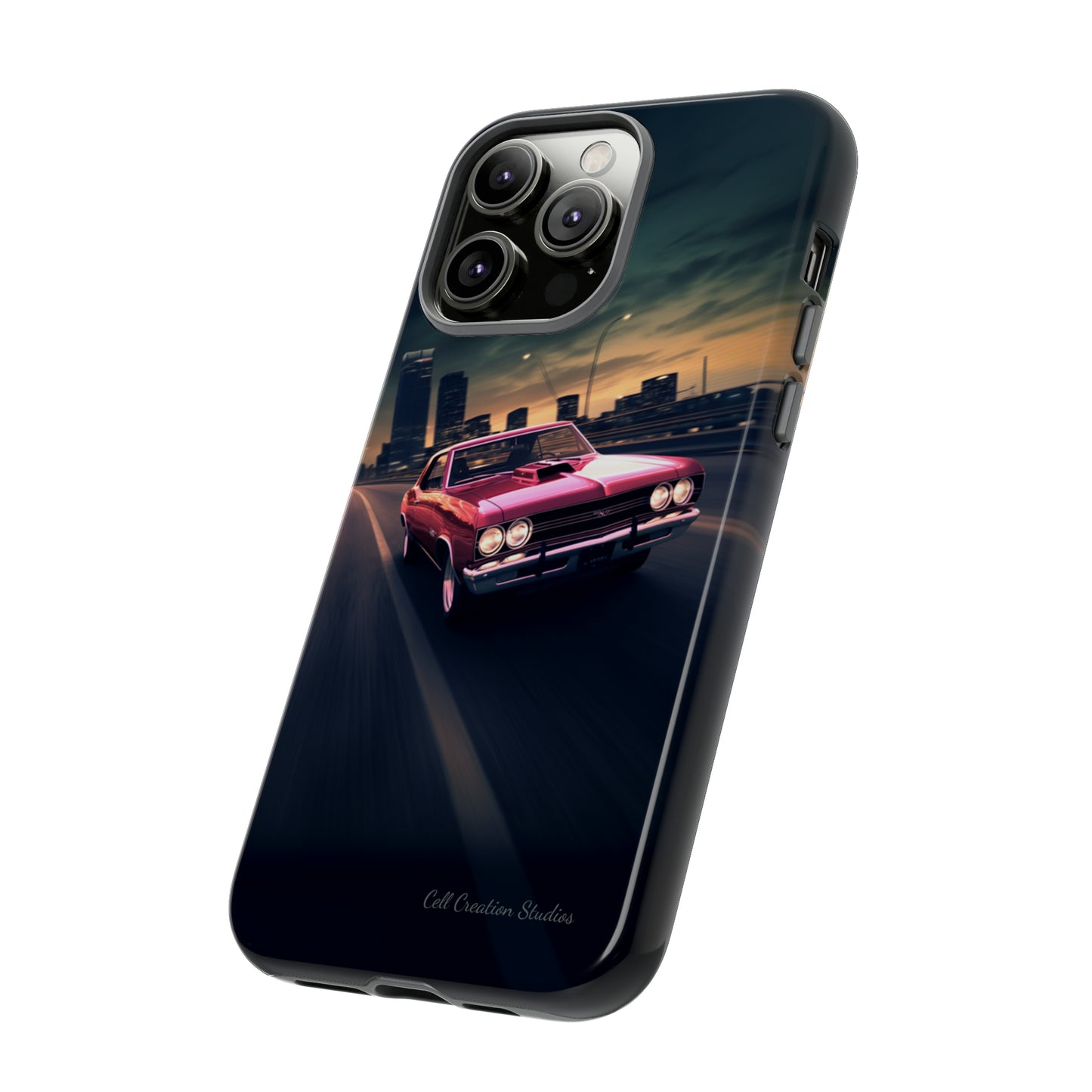 "Sunset City Cruise GTO Edition" -Tough iPhone Cases