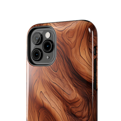 The "Eternal Woodgrain" Phone Case -Tough Phone Cases