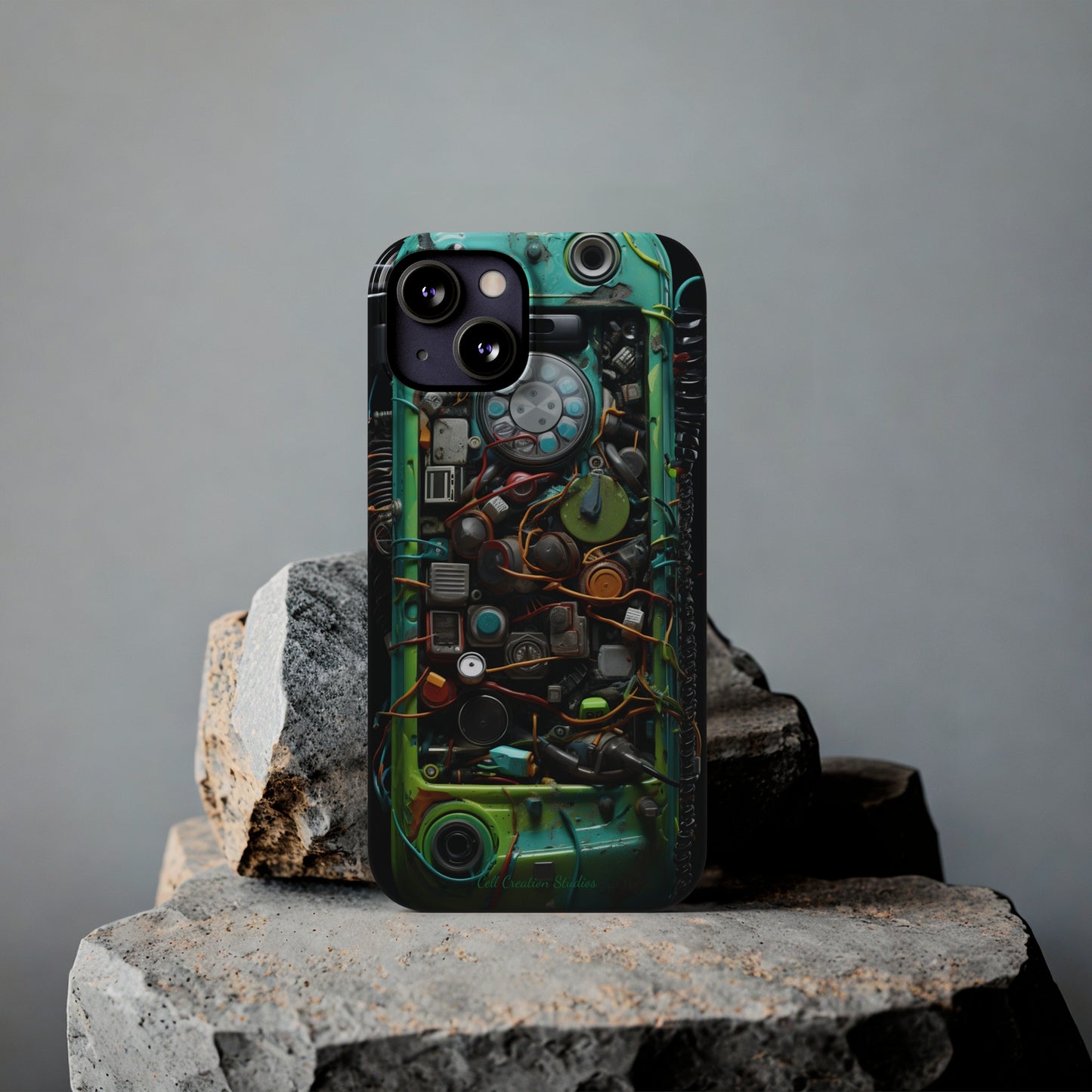 Introducing the "Mechanical Wonders" Cell Phone Case – Peek Inside with Intricate Cell Phone Inner Workings -Slim Phone Cases