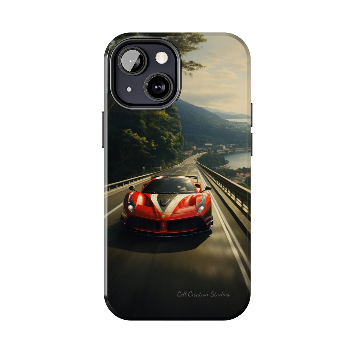 "Tropical Thrill Ferrari Edition" -Tough iPhone Cases