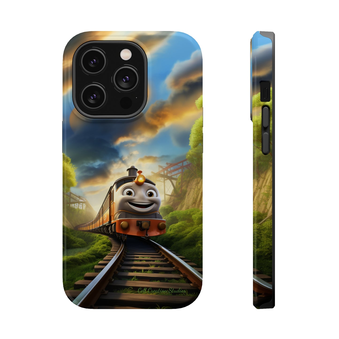 The 'Smiling Express Train" Phone Case -MagSafe Tough Cases