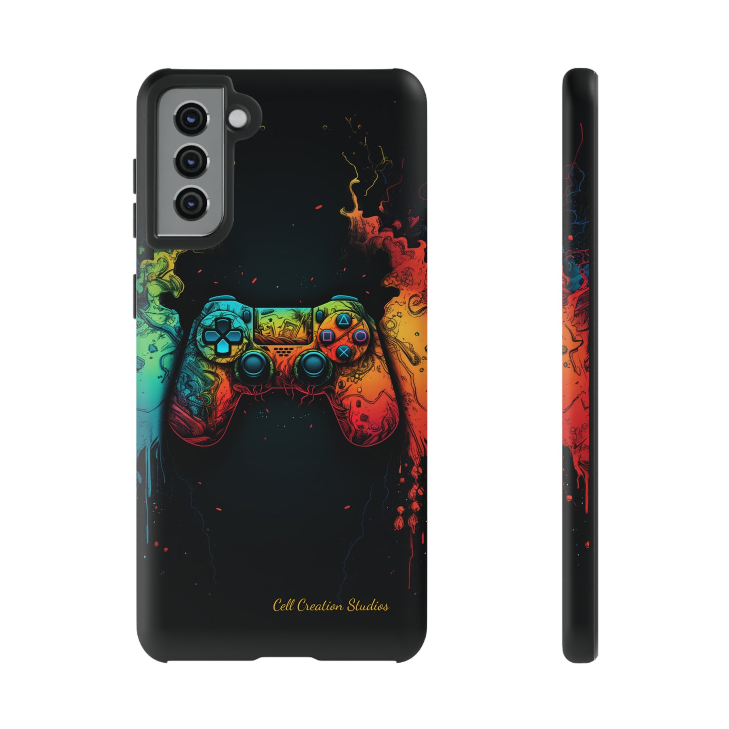 "ColorBlast Gaming" -Tough Samsung Phone Cases