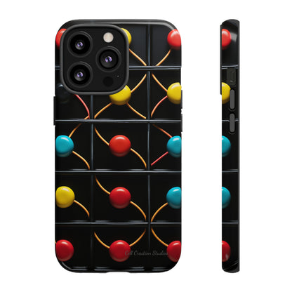 "Vibrant Spheres Fusion" -Tough Phone Cases