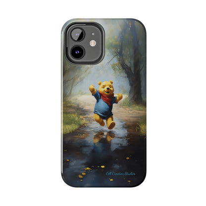 Introducing the "Winnie-The-Pooh Puddle Splash" Cell Phone Case – A Splash of Nostalgic Fun -Tough Phone Cases