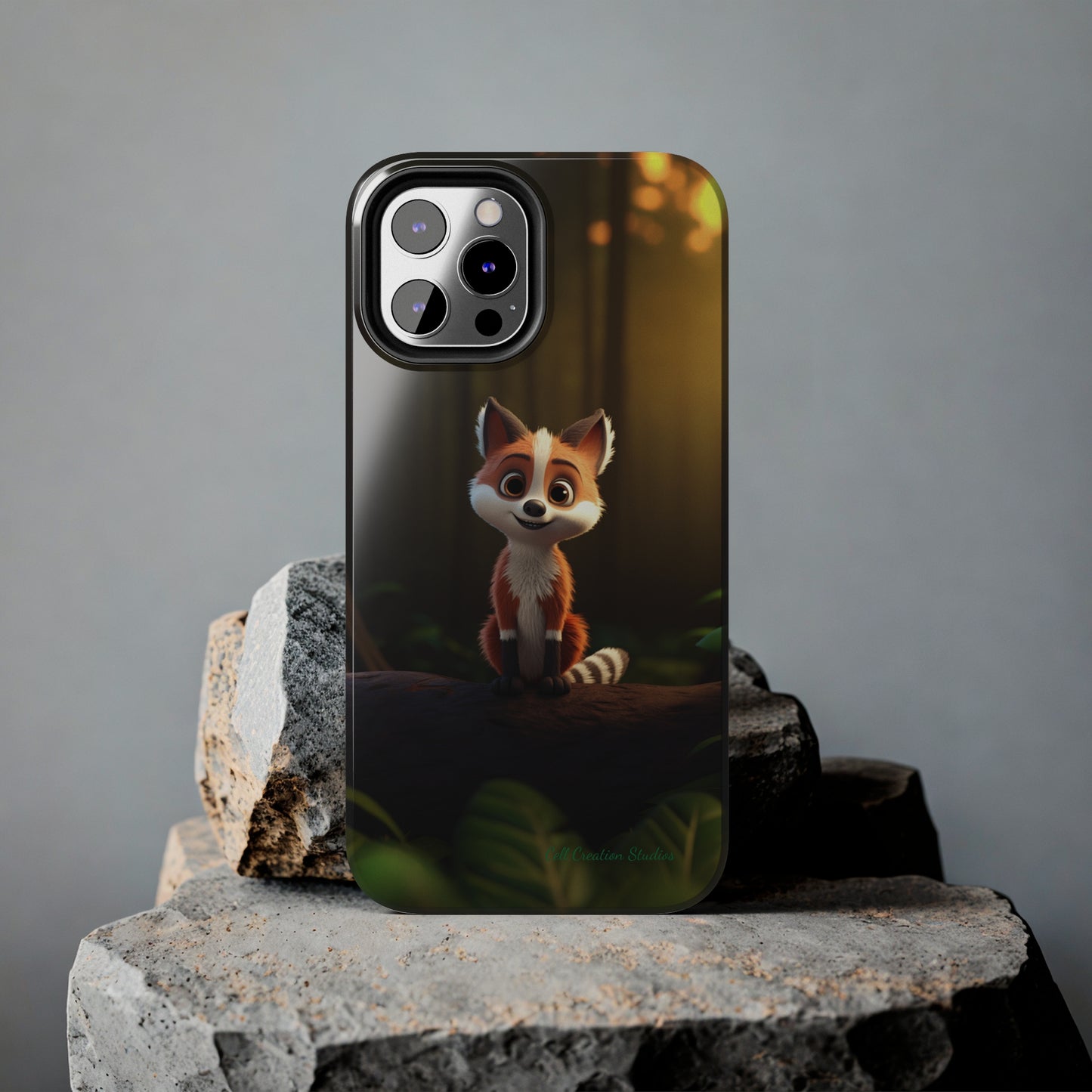 Introducing the "Enchanted Woods Fox" Cell Phone Case – Step into a Whimsical World of Adventure! -Tough Phone Cases