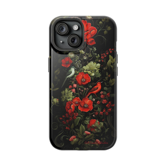 "Floral Serenade Elegance" -MagSafe Tough iPhone Cases