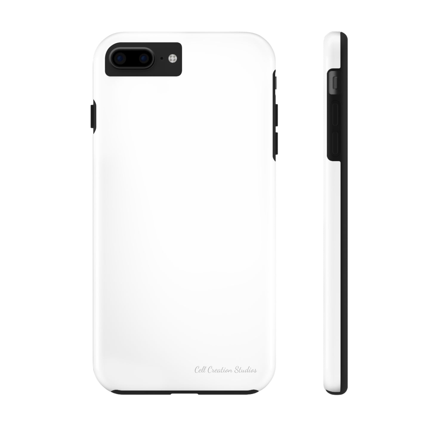 "Pure Elegance White" -Tough iPhone Cases