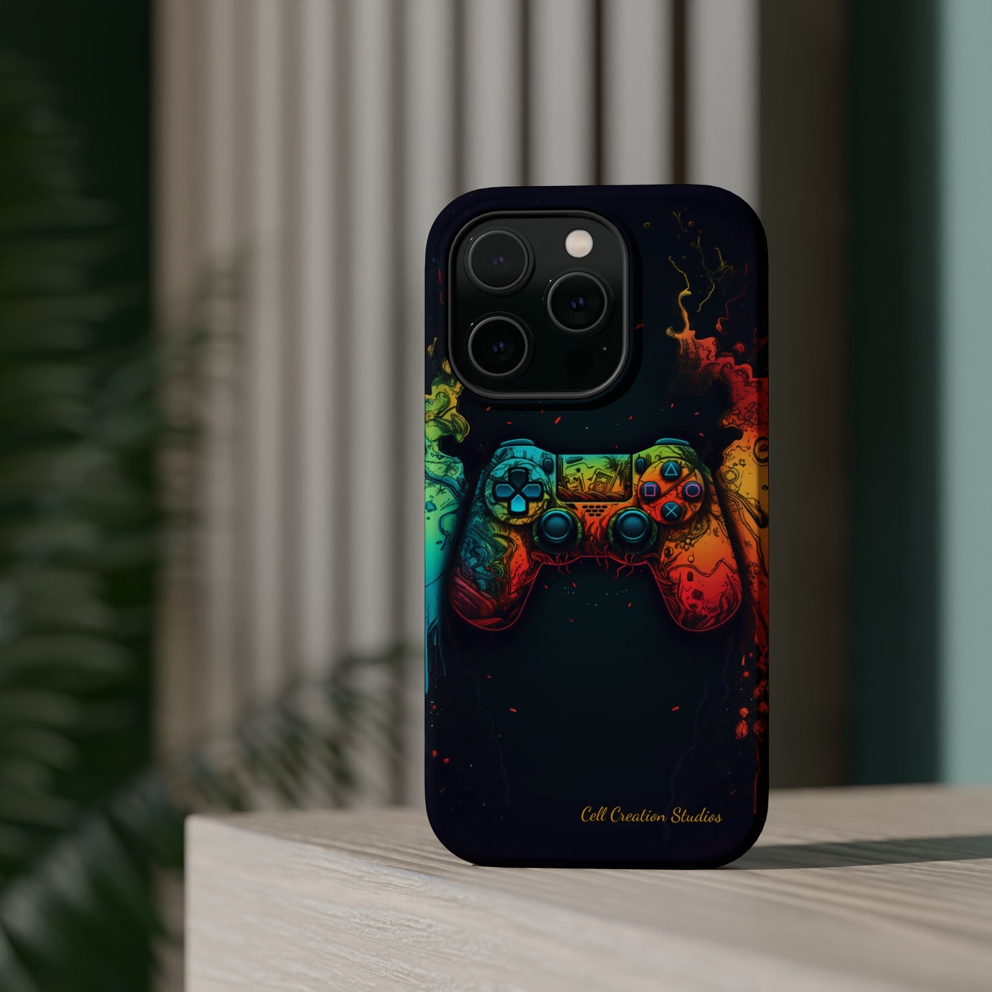 "ColorBlast Gaming" -MagSafe Tough iPhone Cases