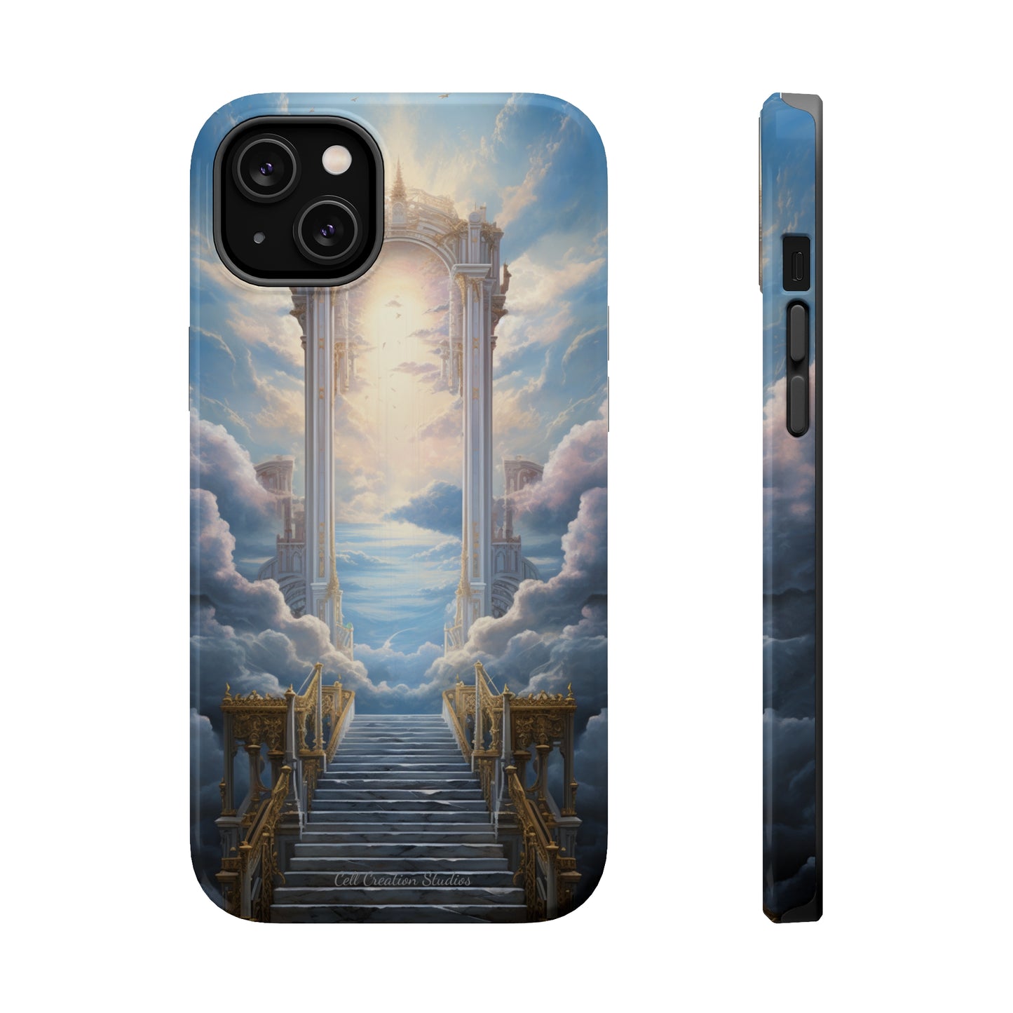 Introducing the "Celestial Gateway" Cell Phone Case – Elevate Your Device with Heavenly Splendor -MagSafe Tough Cases