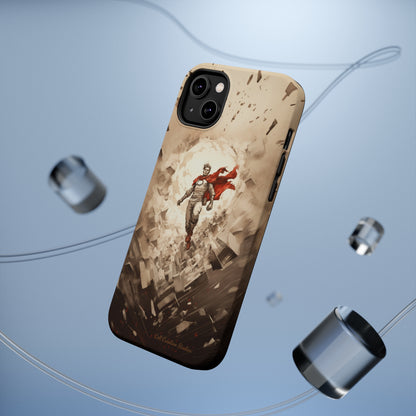 Introducing the "Heroic Guardian" Cell Phone Case – Unleash Your Inner Superhero with Captivating Design -MagSafe Tough Cases