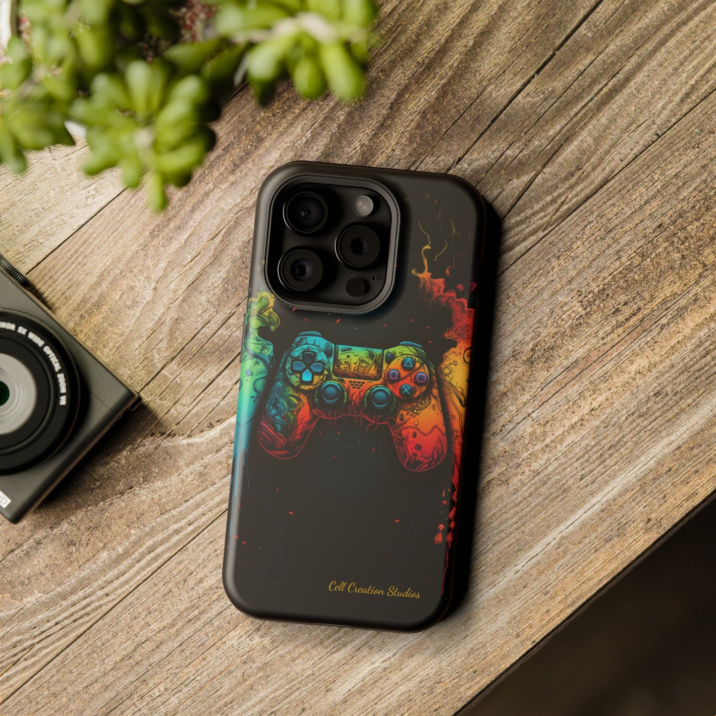 "ColorBlast Gaming" -MagSafe Tough iPhone Cases