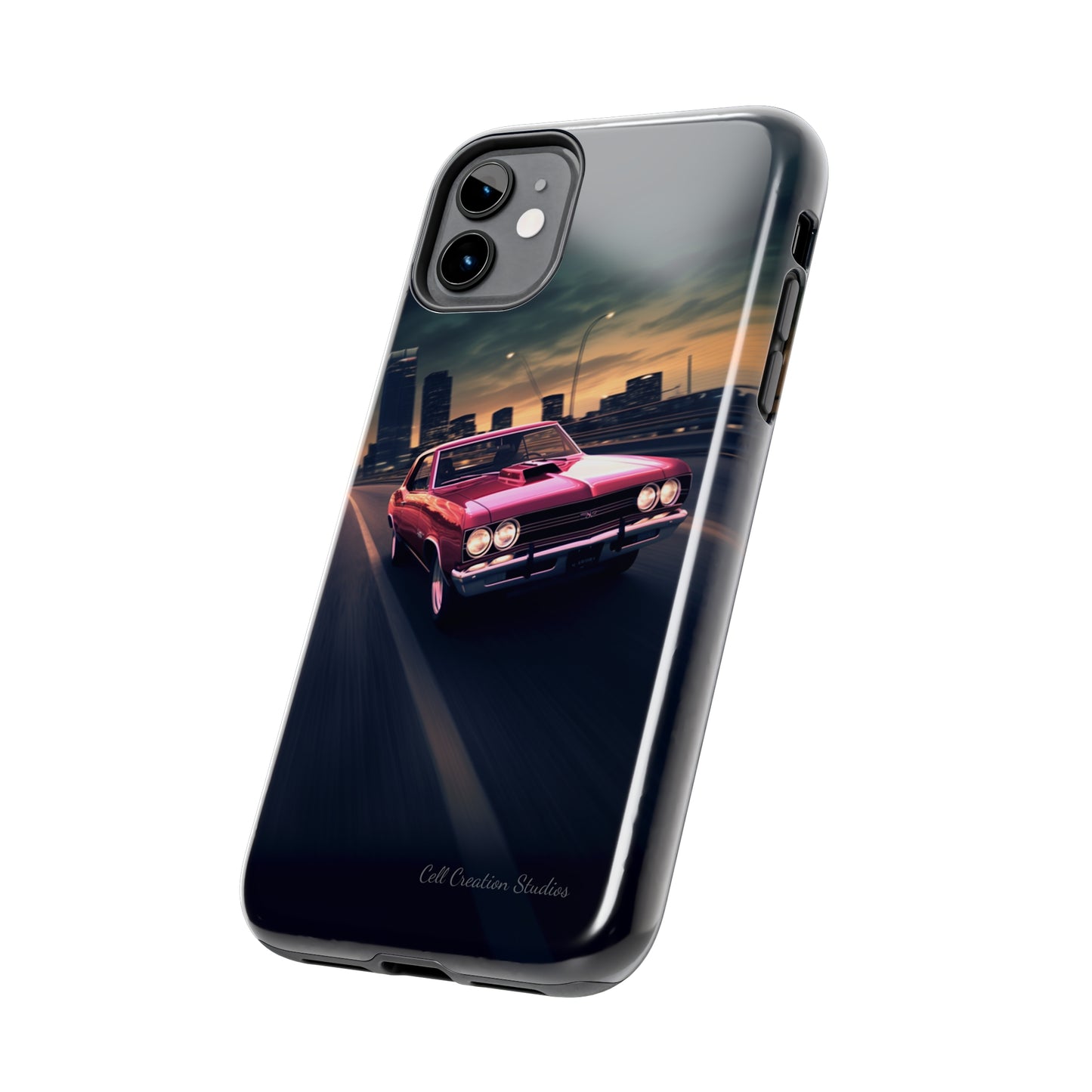 "Sunset City Cruise GTO Edition" -Tough iPhone Cases