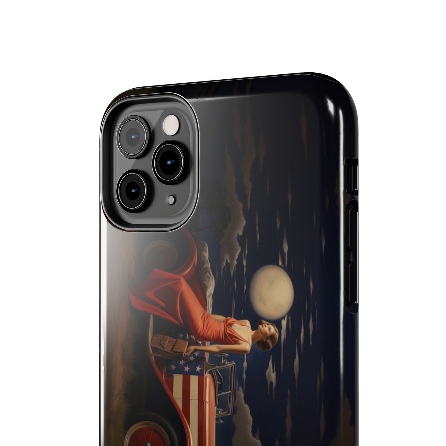 Introducing the "Desert Dreamer - 1920s Americana" Cell Phone Case – Embrace Nostalgic Elegance with Vintage Desert Charm -Tough Phone Cases