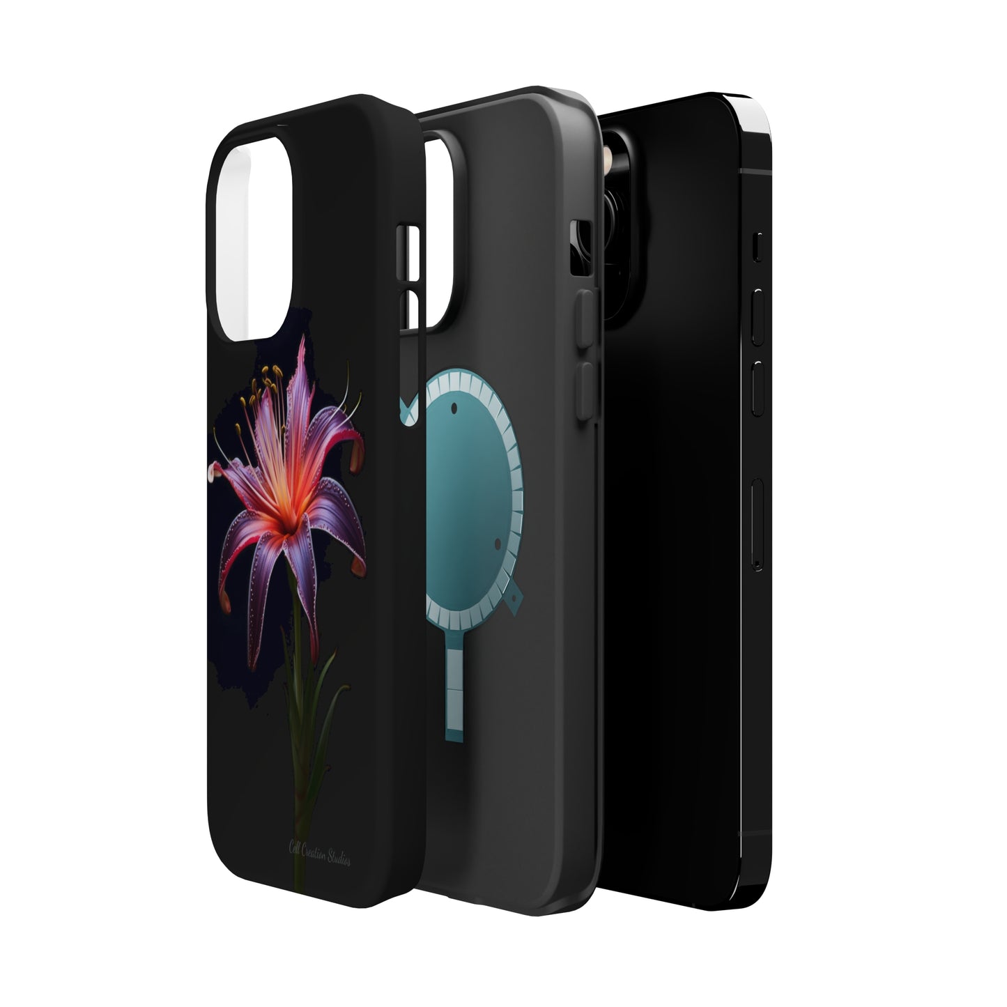 "Vibrant Purple Lily" Phone Case -MagSafe Tough Cases