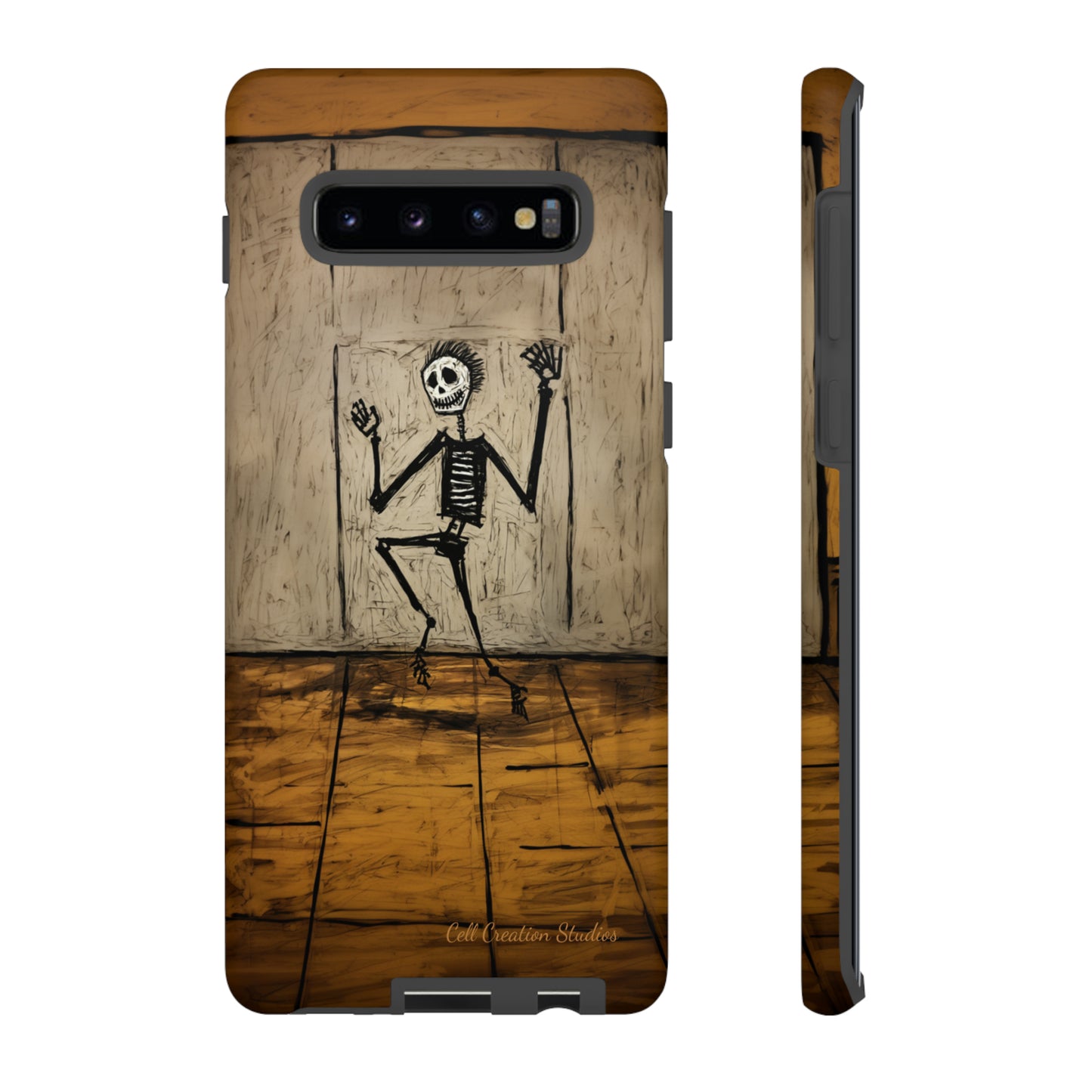 "Groovy Bones Skeleton" -Tough Samsung Phone Cases