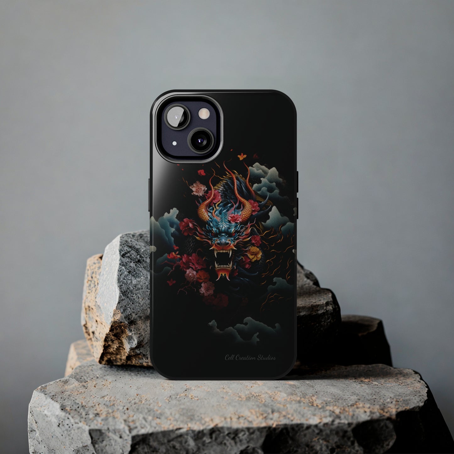 Introducing the "Japanese Dragon Majesty" Cell Phone Case – Embrace the Legend in Style -Tough Phone Cases