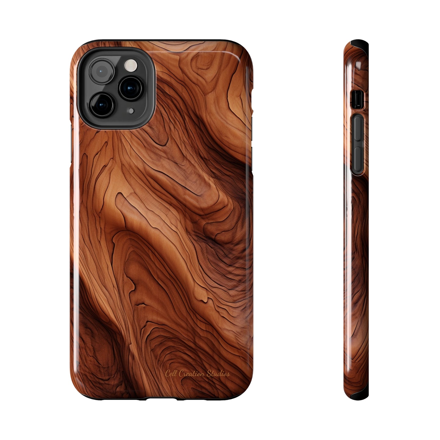 The "Eternal Woodgrain" Phone Case -Tough Phone Cases