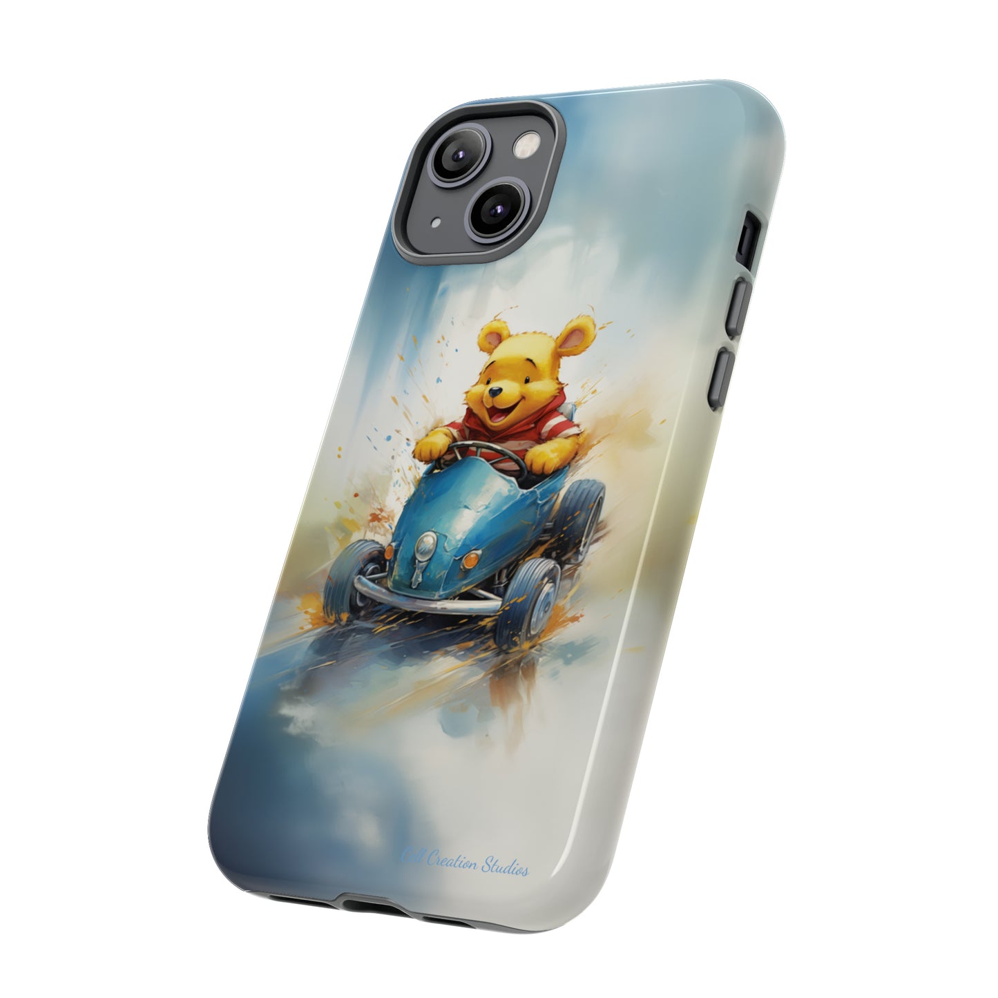 "Winnie-The-Pooh's Race Day" Phone Case -Tough Cases