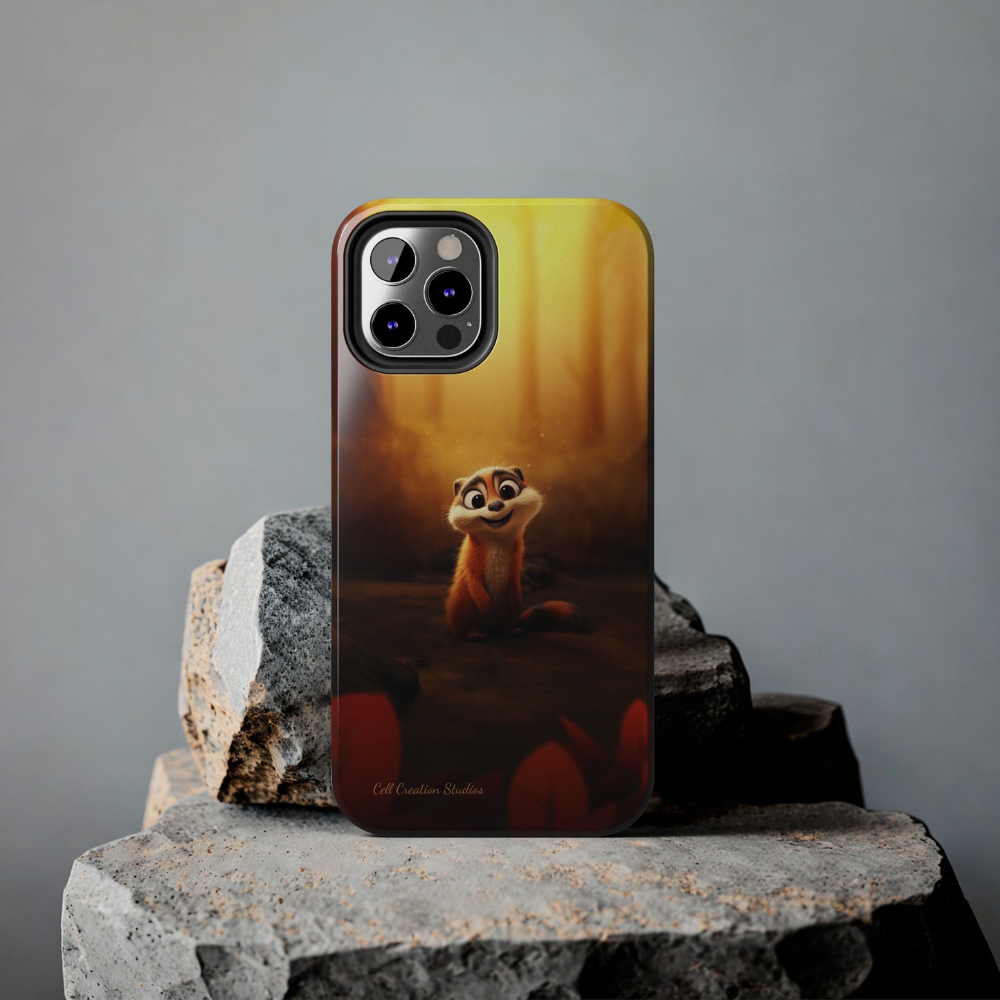 Introducing the "Woodland Chipmunk" Cell Phone Case – Embrace Natural Playfulness with Every Glance-Tough Phone Cases