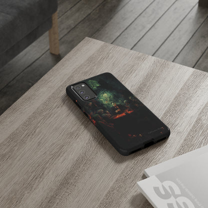 Introducing the "Ghoulish Gala" Cell Phone Case – Dracula's Halloween Soiree -Tough Cases