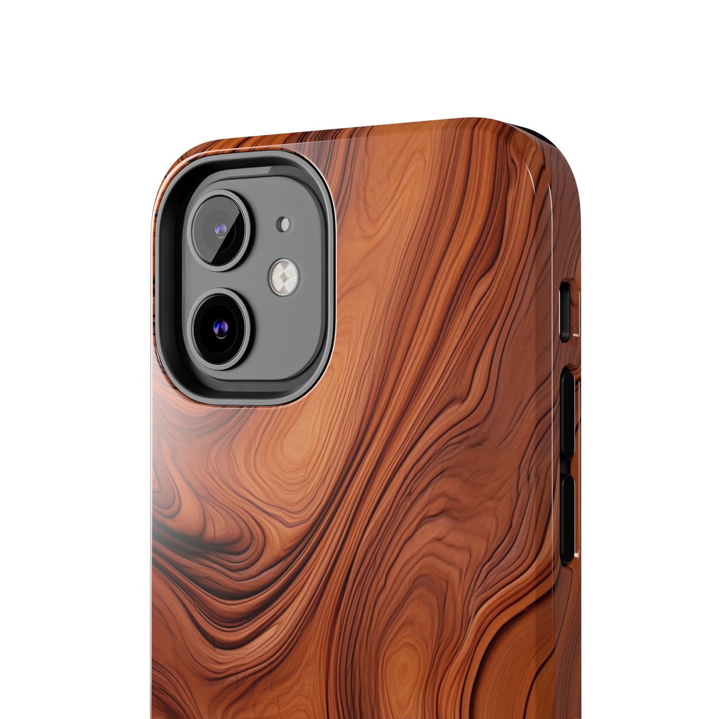 The "Natural Elegance" Wood Pattern Phone Case -Tough Phone Cases