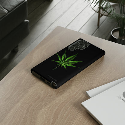 "Cannabis Chic" Marijuana Leaf Phone Case -Tough Cases