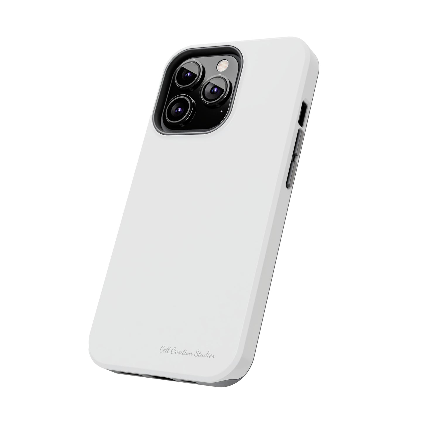 "Pure Elegance White" -Tough iPhone Cases