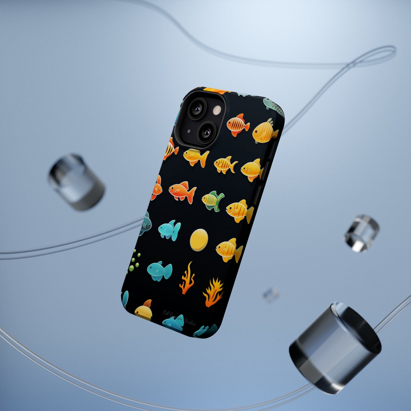 "AquaArt Fish" -MagSafe Tough Phone Cases