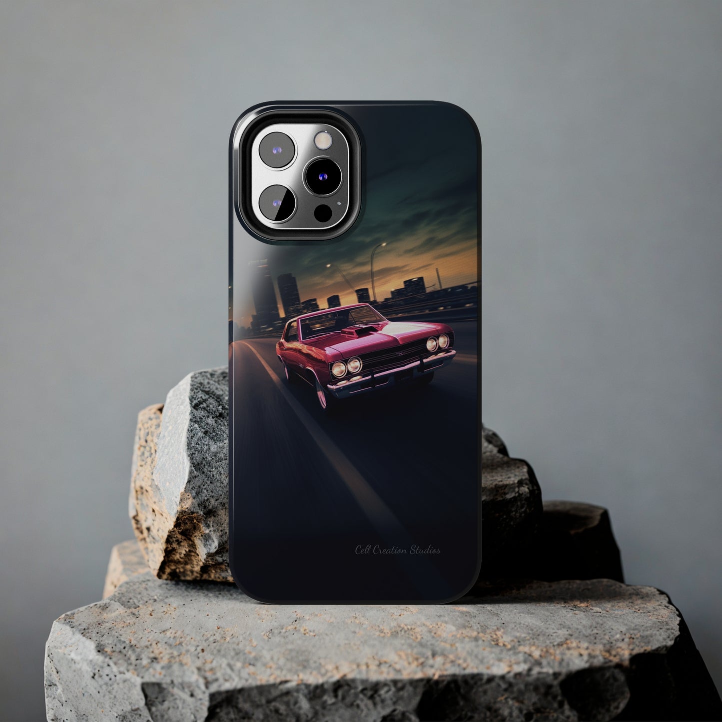 "Sunset City Cruise GTO Edition" -Tough iPhone Cases