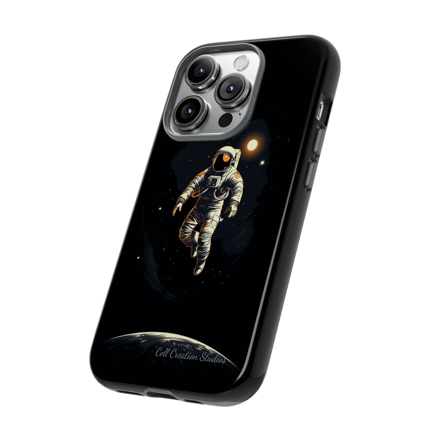 "Cosmic Explorer Astronaut" -Tough iPhone Cases